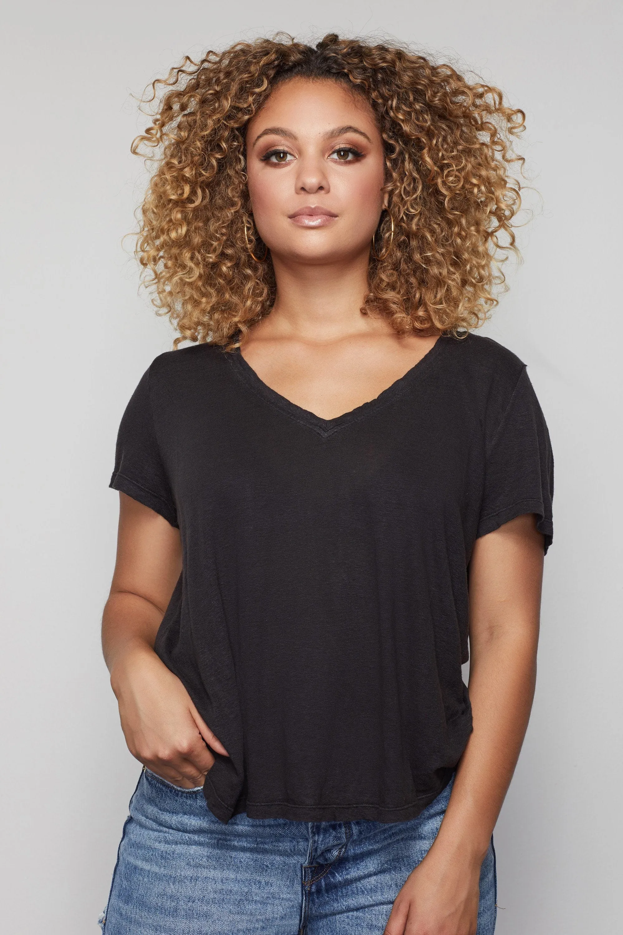 THE WORN-IN TEE | BLACK001
