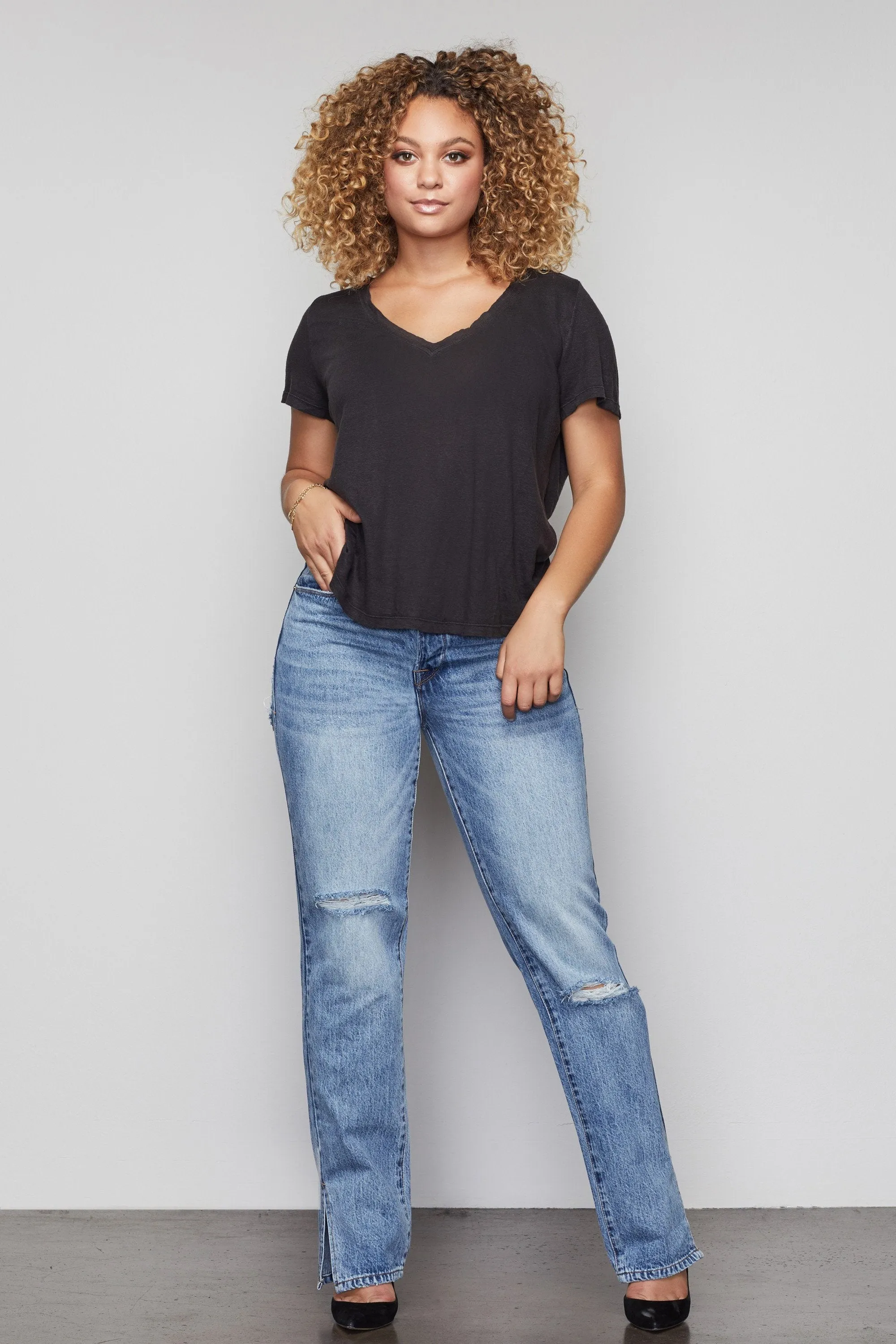 THE WORN-IN TEE | BLACK001