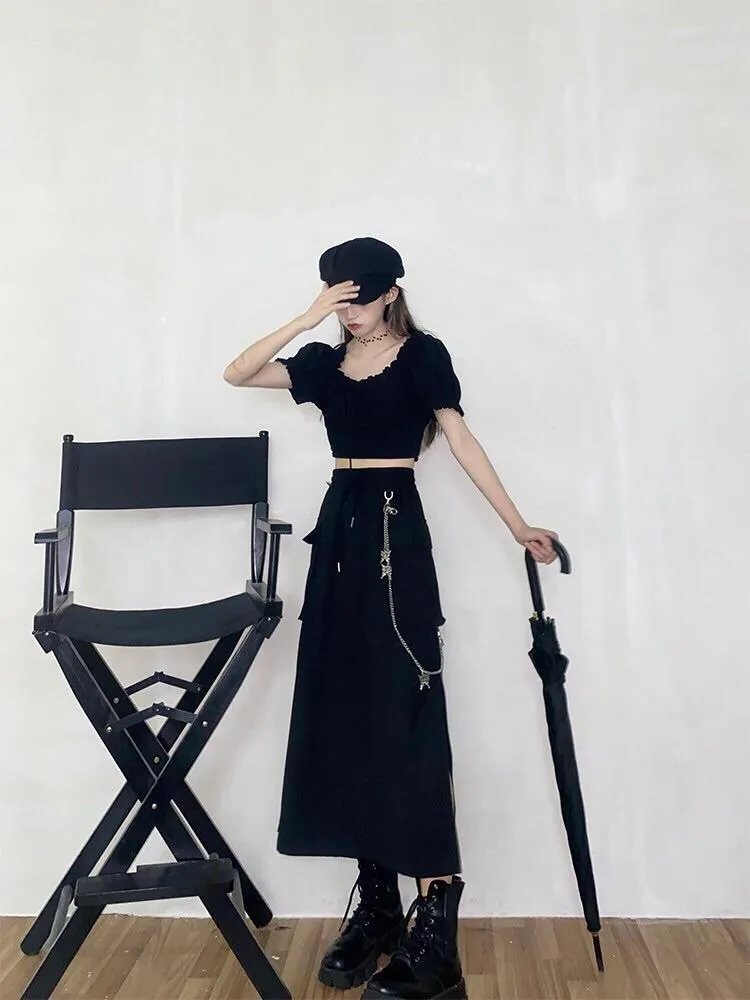 Chic Untamed Split Maxi Skirt
