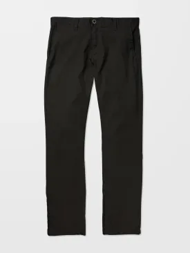 Volcom Men's Frickin Modern Stretch Trousers Black A1112306-BLK