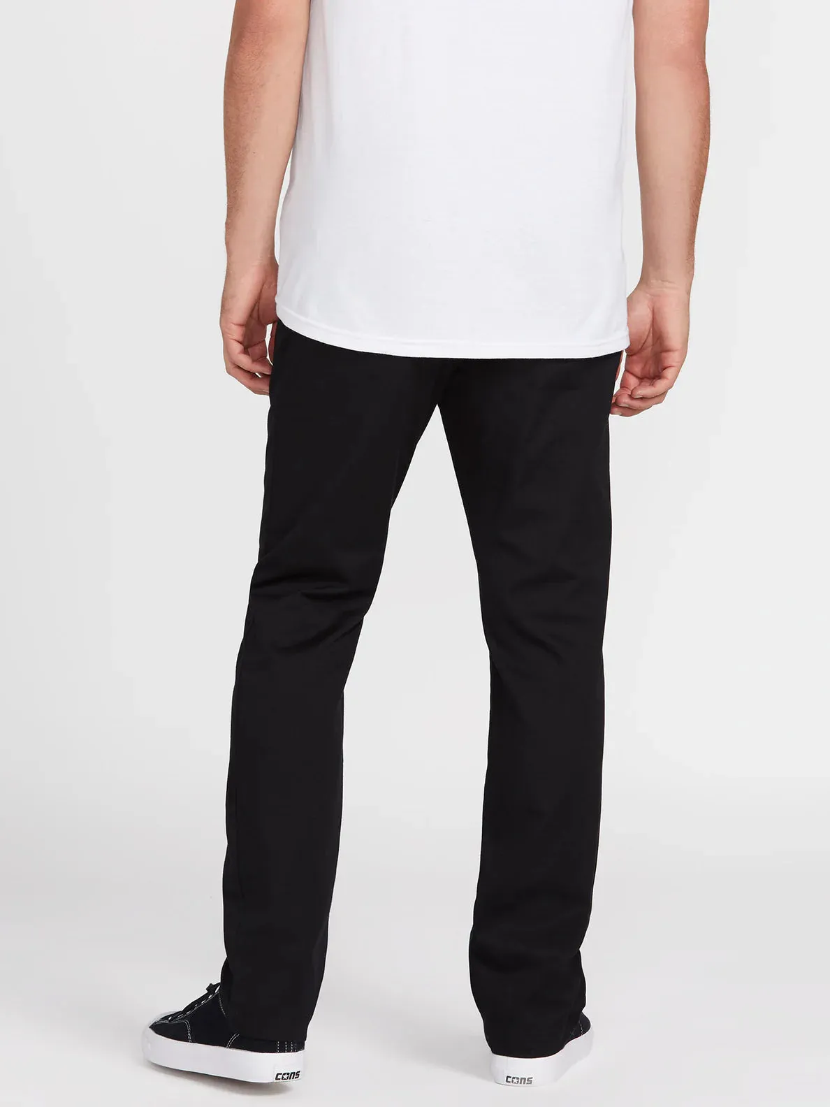 Volcom Men's Frickin Modern Stretch Trousers Black A1112306-BLK