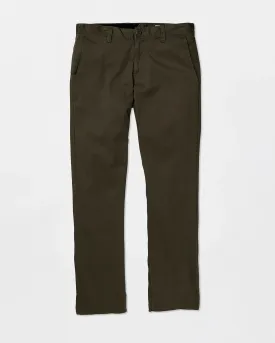 Volcom Men's Frickin Modern Stretch Trousers Wren A1112306-WRE