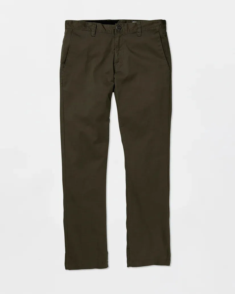Volcom Men's Frickin Modern Stretch Trousers Wren A1112306-WRE