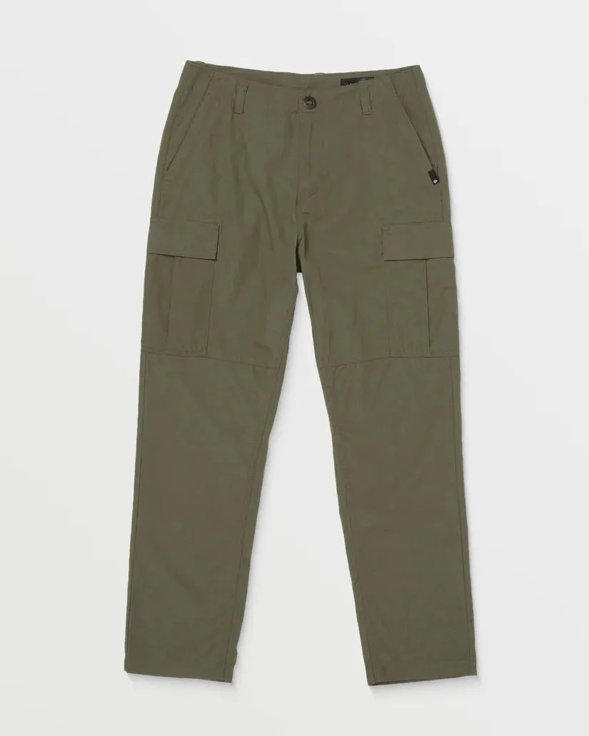 Volcom Men's Strange Tripper Tapered Cargo Wintermoss A1132406-WMS
