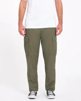 Volcom Men's Strange Tripper Tapered Cargo Wintermoss A1132406-WMS