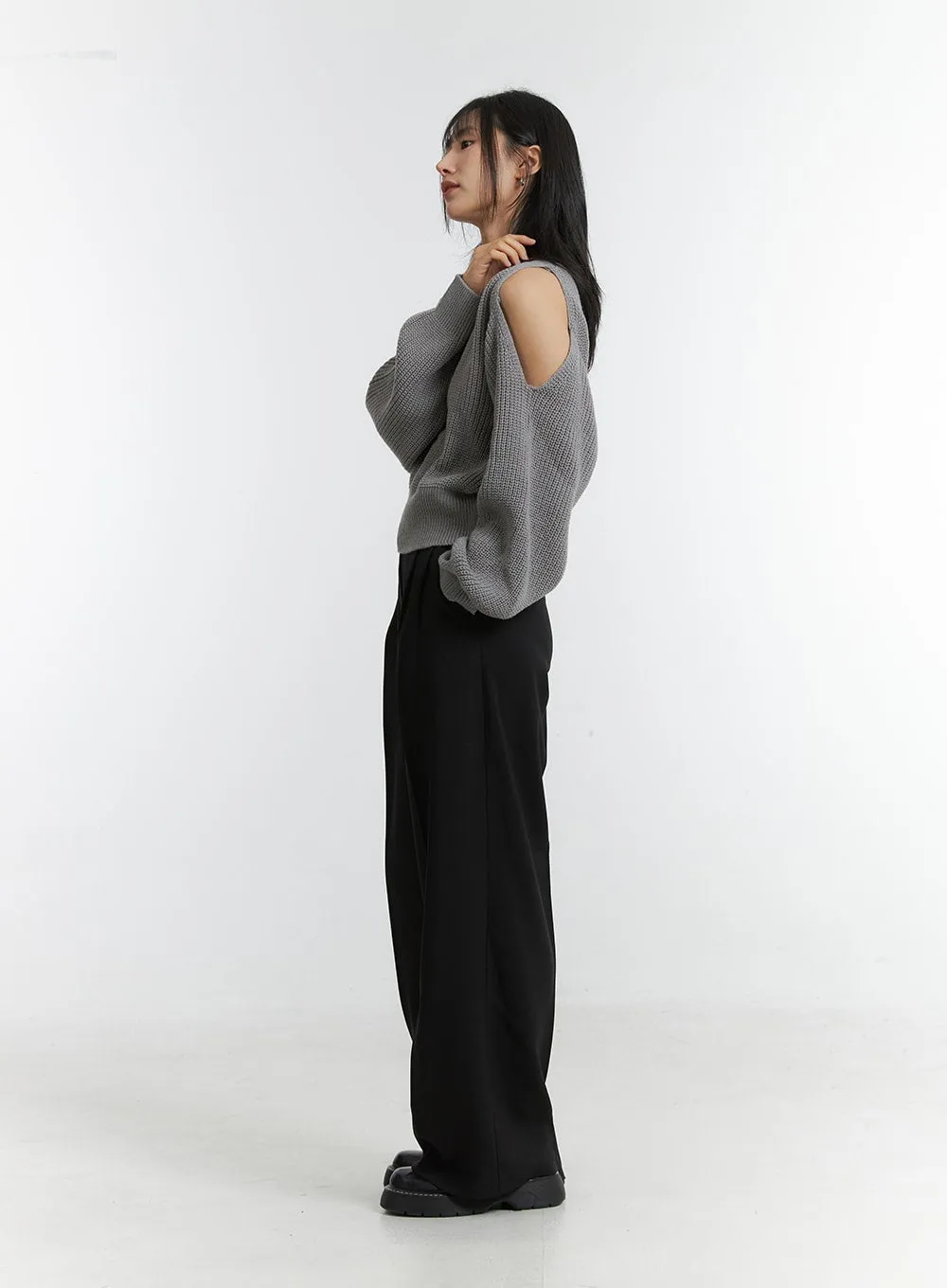 Wide Leg Soft Wide Trousers OD308