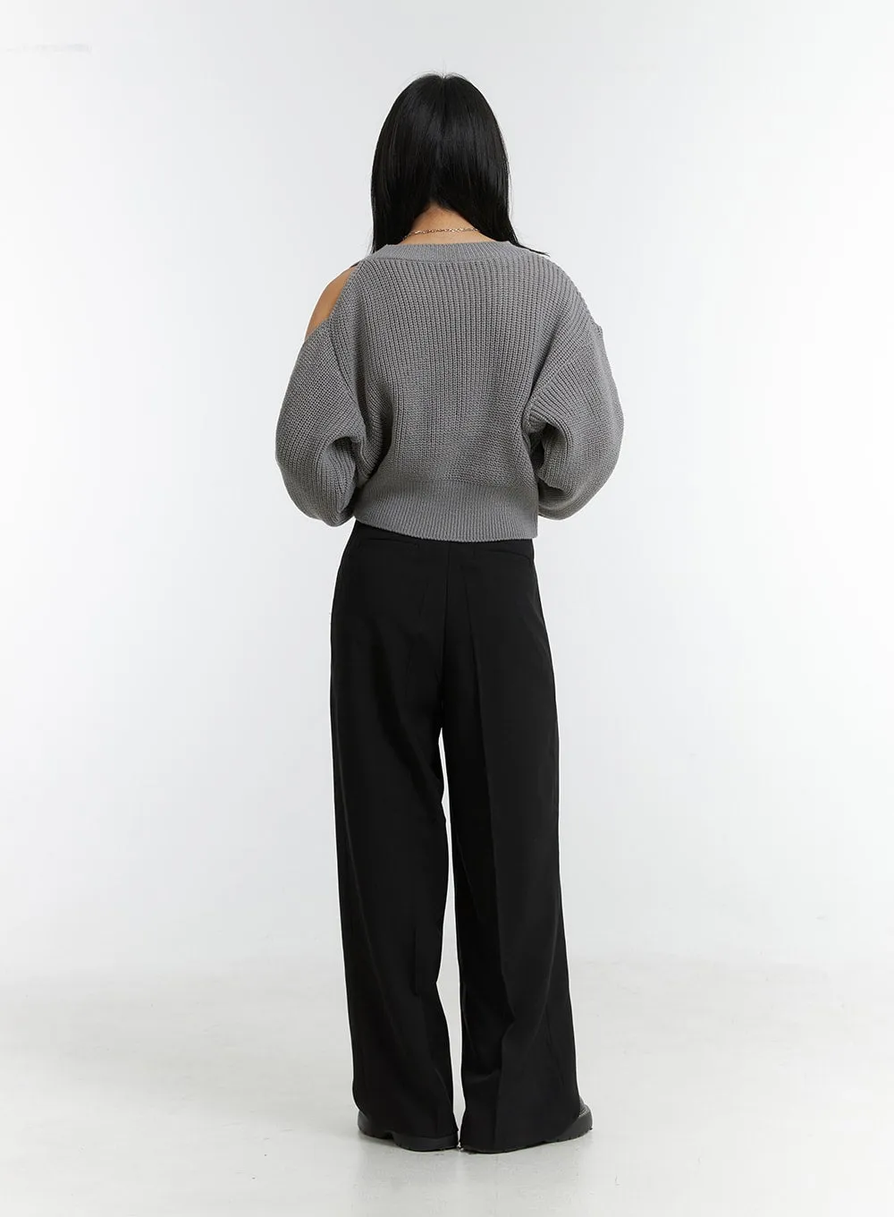 Wide Leg Soft Wide Trousers OD308