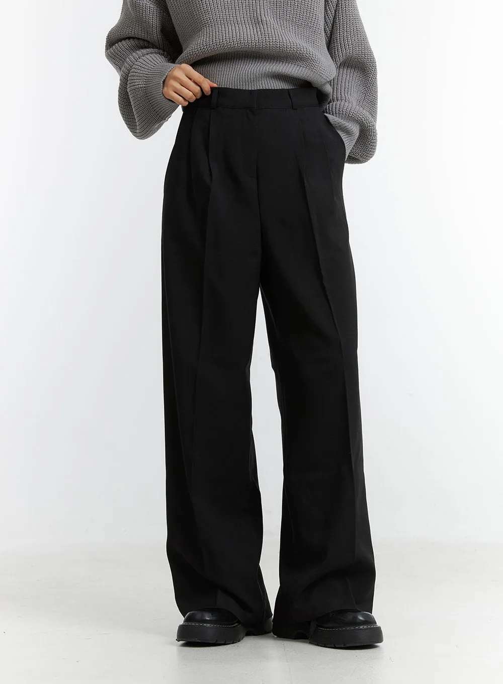 Wide Leg Soft Wide Trousers OD308