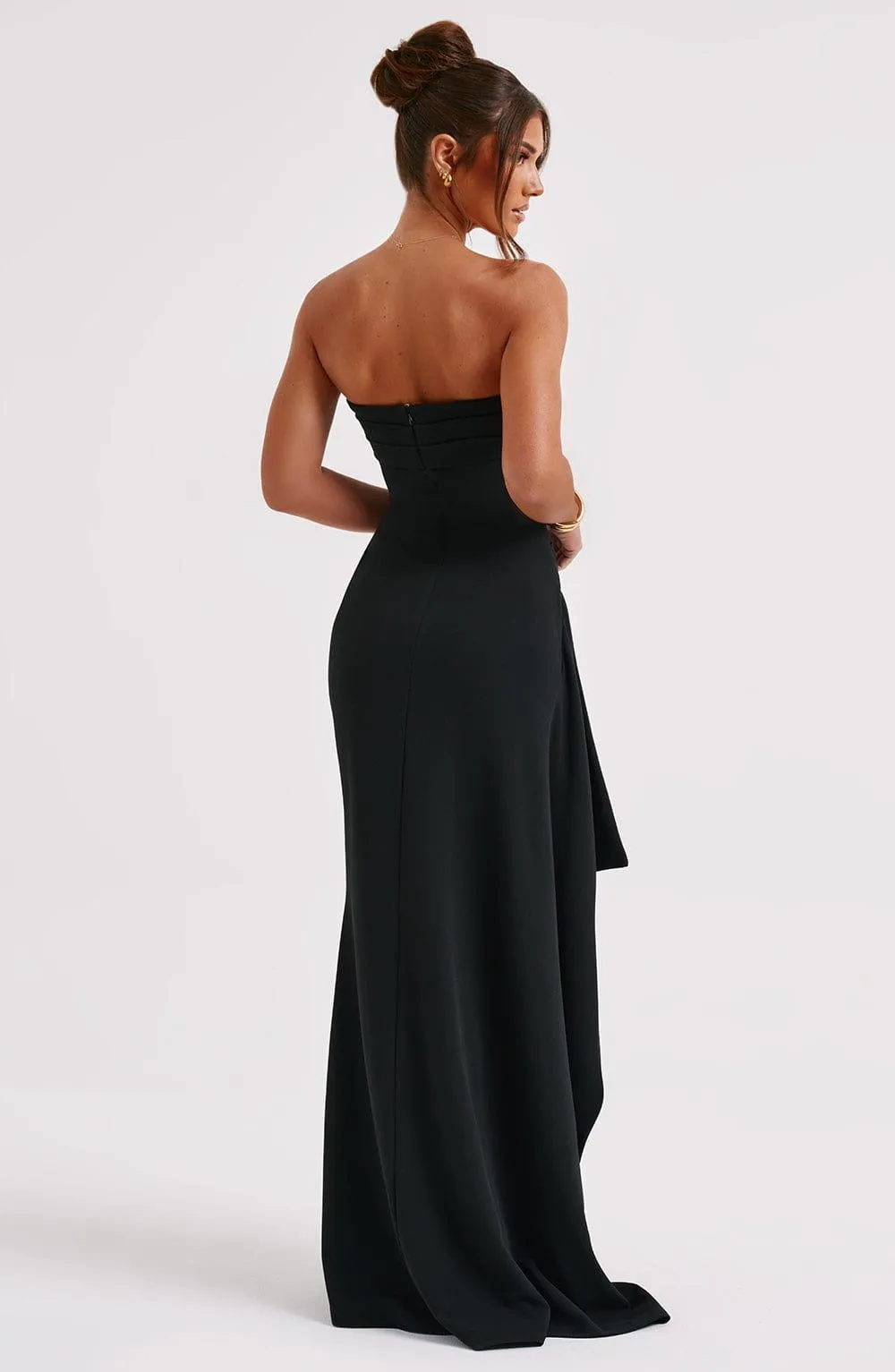 Zafira Maxi Dress - Black